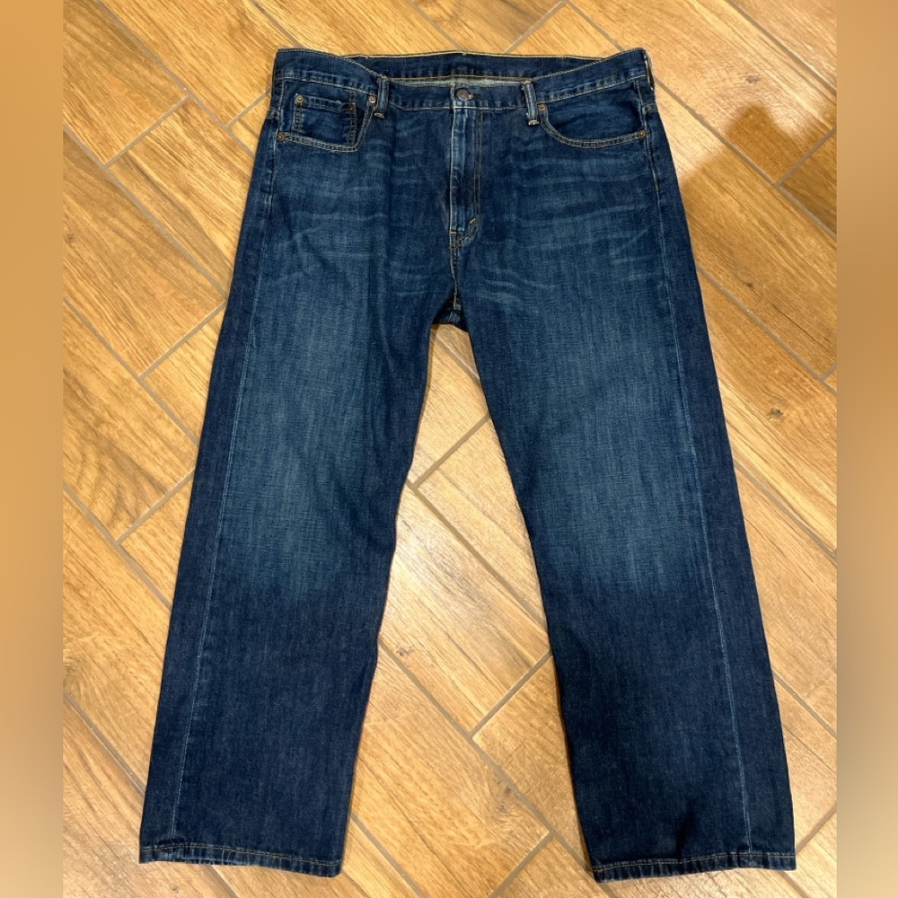 Levi’s Men’s 569 Dark Denim Jeans 38 x 30 EUC